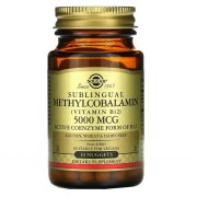 Заказать Solgar Methylcobalamin B-12 5000 мкг 30 пастилок