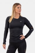Заказать Nebbia Топ Long Sleeve Smart Pocket Sporty Top 418 (Black)
