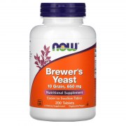 Заказать NOW Brewer's Yeast 10 Grain 650 мг 200 таб